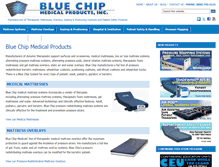 Tablet Screenshot of bluechipmedical.com